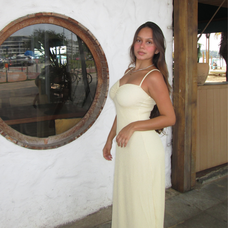 Vestido Siena (prazo de 7 dias úteis para disponibiliza-lo após a compra)
