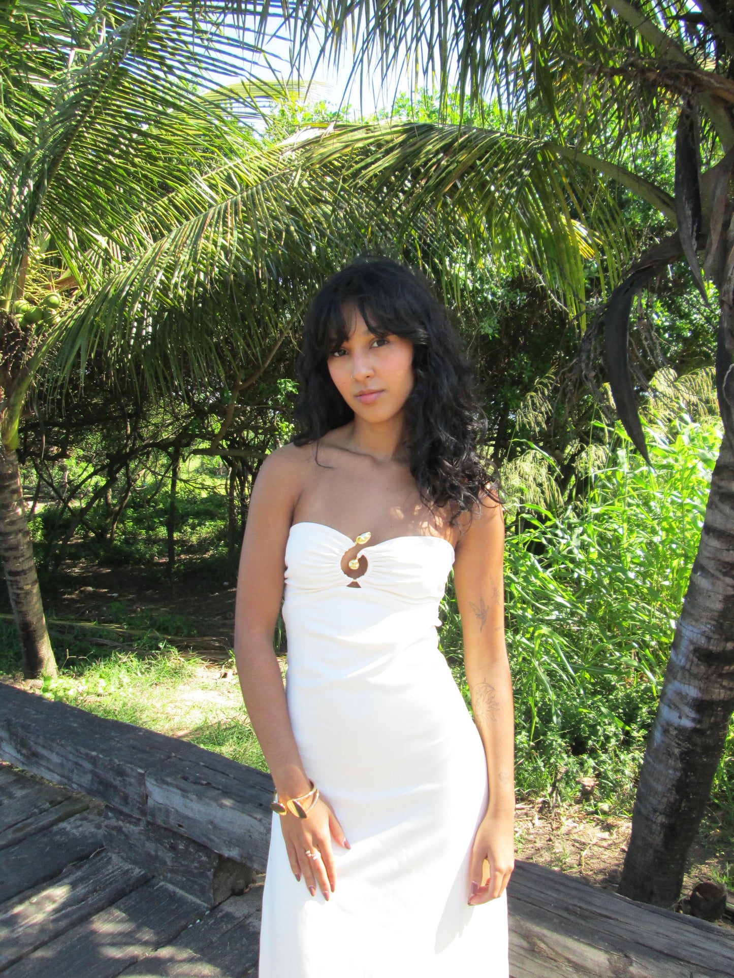 Vestido Bela Off White