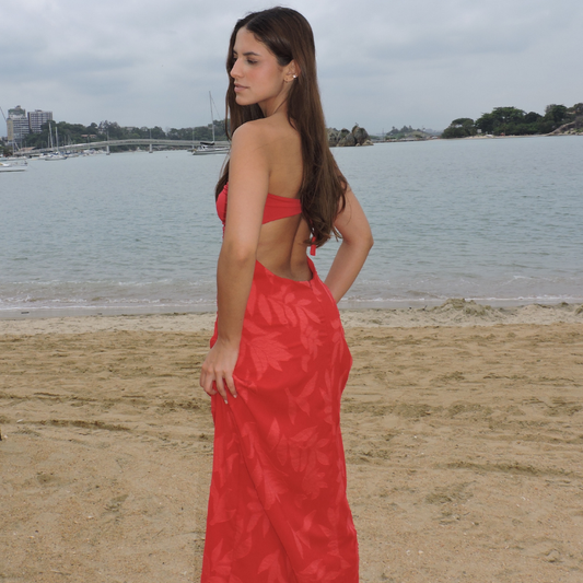 Vestido Carmen Vermelho (prazo de 5 dias úteis para disponibiliza-lo após a compra)