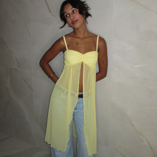 Túnica Lia Amarela